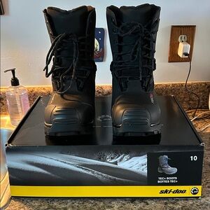 Ski-Doo Black Men's Snow Boots
